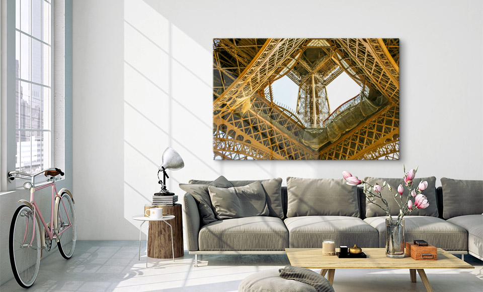 impression sur aluminium habitation