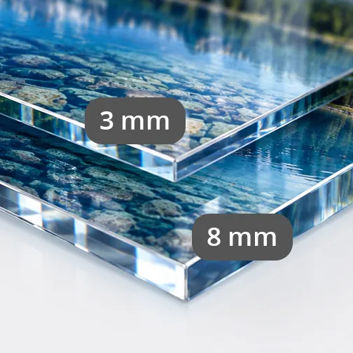 plexiglas details exemple comparaison bords